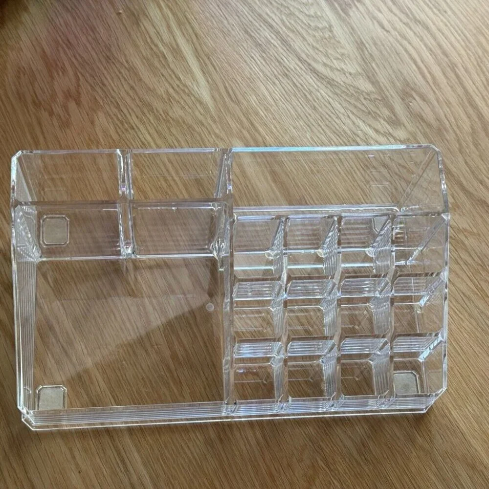 Acrylic Multi-Function Organizer - Beauty, Brushes, Office Supplies, Clear